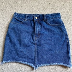 Denim skirt